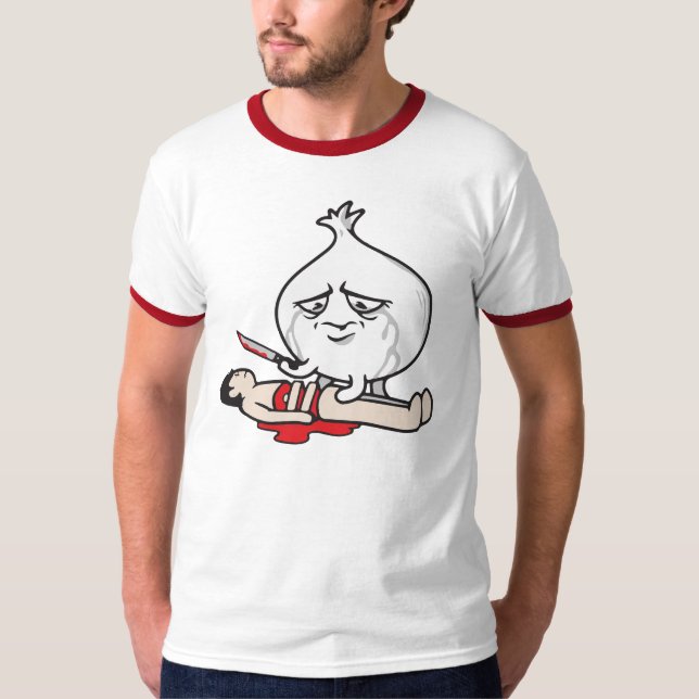 Lusnyon Gråter, minskar människan T Shirt (Framsida)