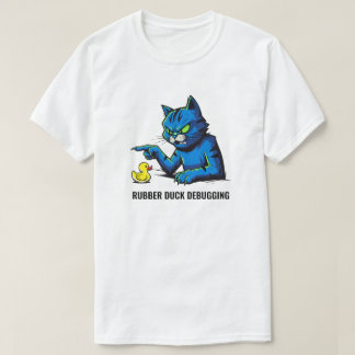 Lusnyprogrammeraren Rubber Anka DebuEG Art T Shirt