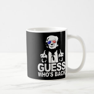 Lusnys, vem är tillbaka president Donald Trump Mid Kaffemugg