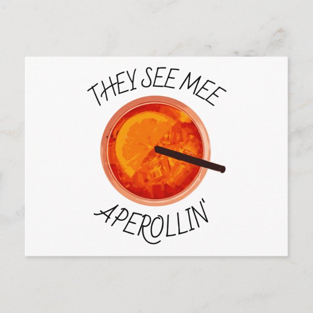 Lusnysa Cocktail Vacation Summer Drink Italien Vykort (Framsida)