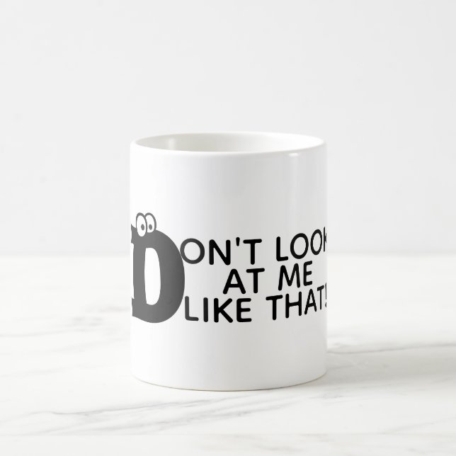 Lusnysa Eyebulltypografi Kaffemugg (Center)