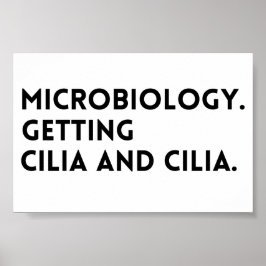 Lusnysa mikrobiologi som fick cilia och kilia poster