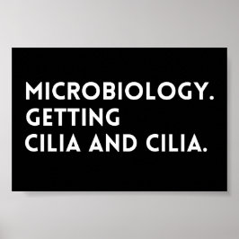 Lusnysa mikrobiologi som fick cilia och kilia poster