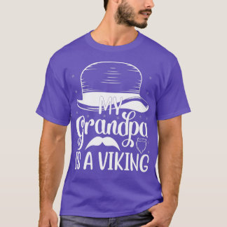 Lusnyskägg min morfar är en viking t shirt