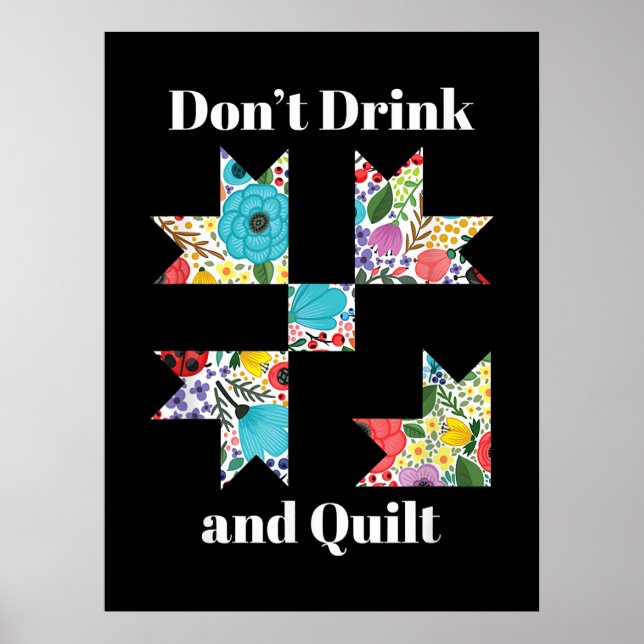 Lusnyssewing Quilting Älskare Poster (Framsidan)