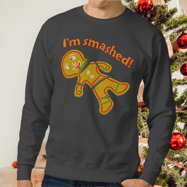 Lusnyssnört Gingerbröd Äkta julsötare Långärmad Tröja (Skapare uppladdad)