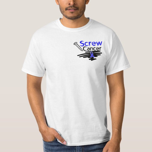 Lusnyssnurra Colon Cancer Tee (Framsida)
