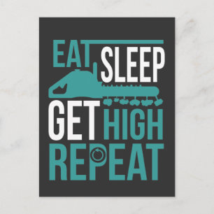 Lusnyt Arborist Get High Träd Chain Worker Vykort