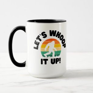 Lusnyt Bigfoot Låt oss upp det på kaffe Mugg