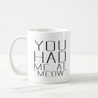 Lusnyt Cat Lover Kattunge Gift du hade mig på Meow Kaffemugg