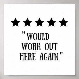 Lusnyt gymer Decor 5 Stars skulle fungera här igen Poster