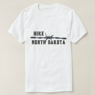 Lusnyt Hike "ditt tillstånd" och Barbed Wire T-Shi T Shirt