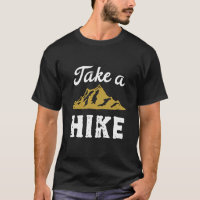 Lusnyt Hiking Pun Hiker Ta en Vintage av en hike R