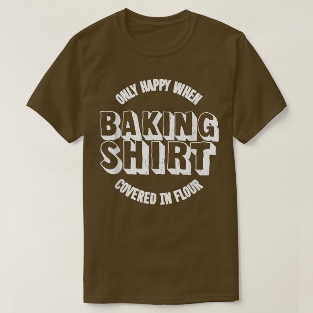 Lusnyt i Kärlek Baking Bread Pastry Cake Baker Shi T Shirt (Design framsida)
