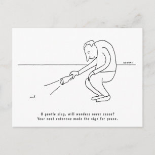 Lusnyt Kort Dikt Epigram-exempel om en Slug