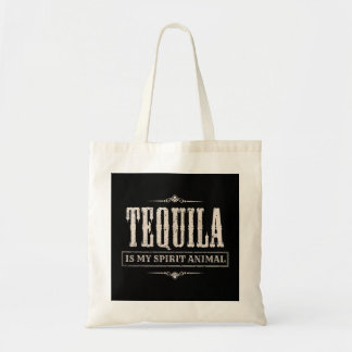 Lusnyt Tequila är mitt själsdjur - drickande gift Tygkasse