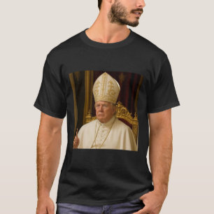 Lusnyt Trump Pope Meme Gear Catholic Vatican Repub T Shirt