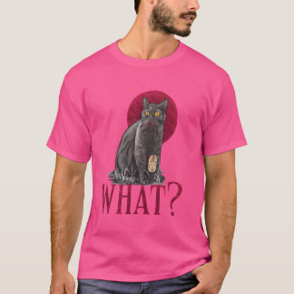 Lusnyt vad kattmedlemmen Parody Cat Mamma T Shirt