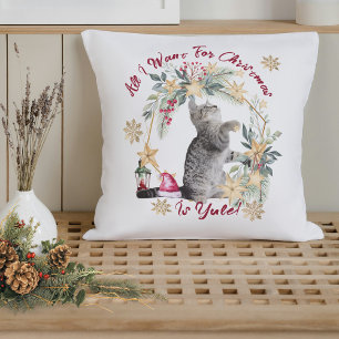 Lusnyt Yule Cat Hygge - juldekoration Kudde