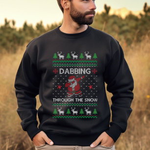 Lusnytomten Dabbing Ugly jul T Shirt