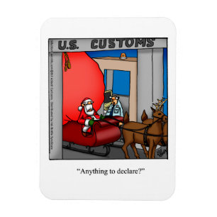 Lusnytomten vid Anpassningsbar Humor Magnet Gift