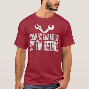 Lusnytrött reparatör jag kan fixa det för t shirt
