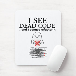 Lusnyttigt jag ser Dold Code Programmer Mouse Pad Musmatta