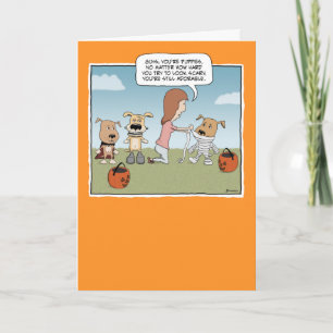 Lusnyttigt monster Puppies Halloween Kort