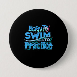 Lusnyttigt Swimming Gift Swimming Design Knapp