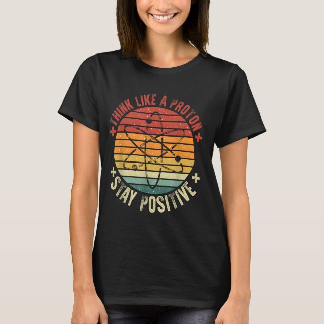 Lusnyttigt Tänka som ett Proton-program, håll ett  T Shirt (Framsida)