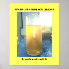 Lusnyvarning Veiled Bathroom Humor Poster