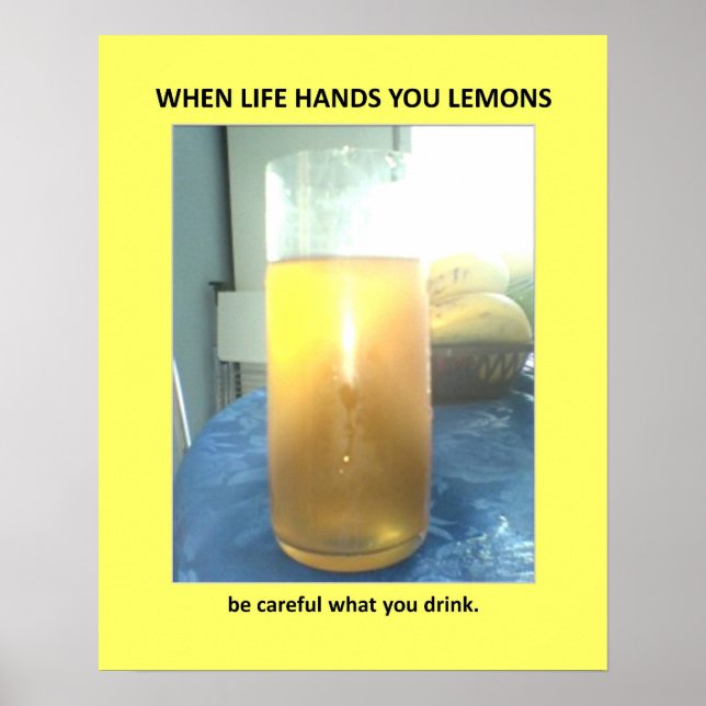 Lusnyvarning Veiled Bathroom Humor Poster (Framsidan)