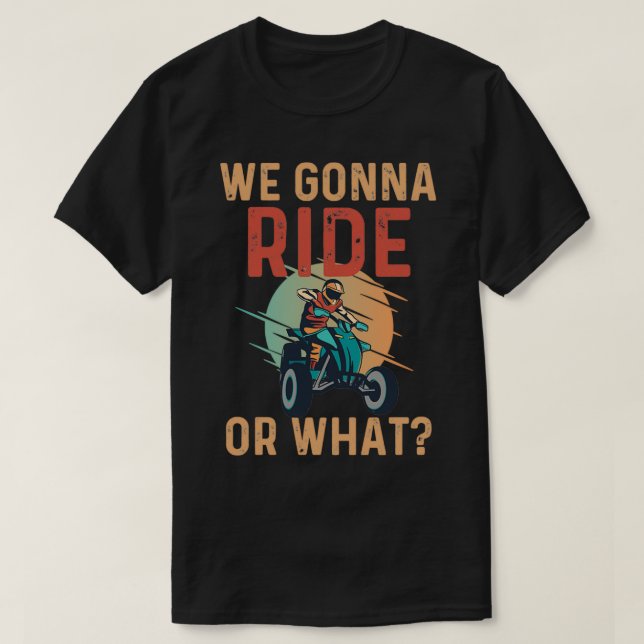 Lusnyvi ska ride eller vad t shirt (Design framsida)