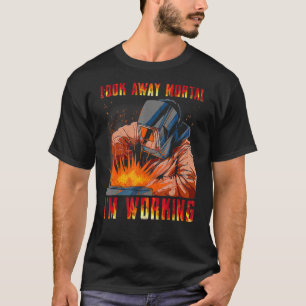 Lusnywalder Shirts För manar look Away Mortal Jag T Shirt