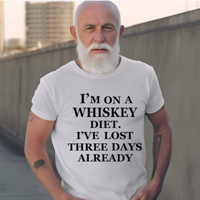 Lusnywhisky citerar humor whiskey ord t shirt (Skapare uppladdad)