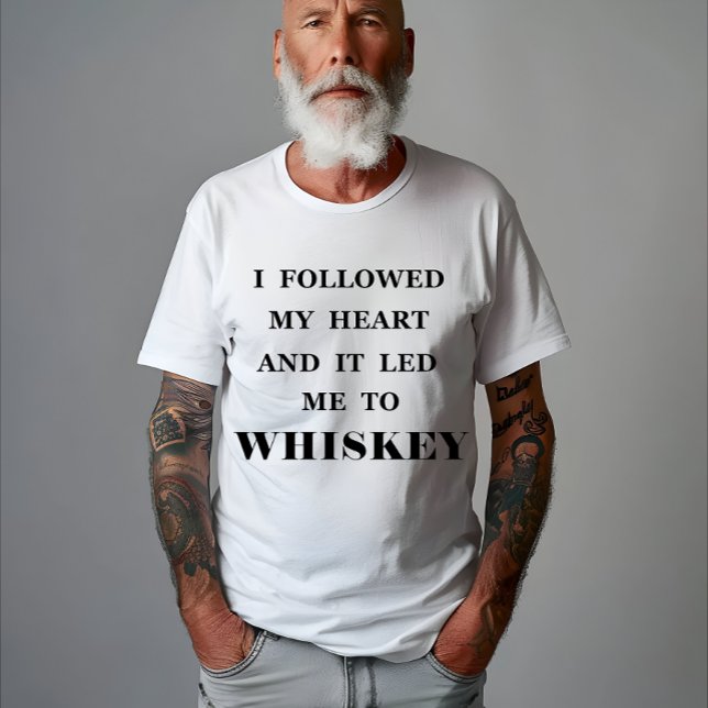 Lusnywhisky citerar humor whiskey ord t shirt (Skapare uppladdad)