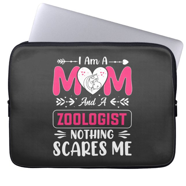 Lusnyzoolog Mamma, Zoolog Mamma Laptop Fodral (Framsidan)