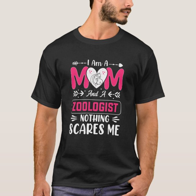 Lusnyzoolog Mamma, Zoolog Mamma T Shirt (Framsida)