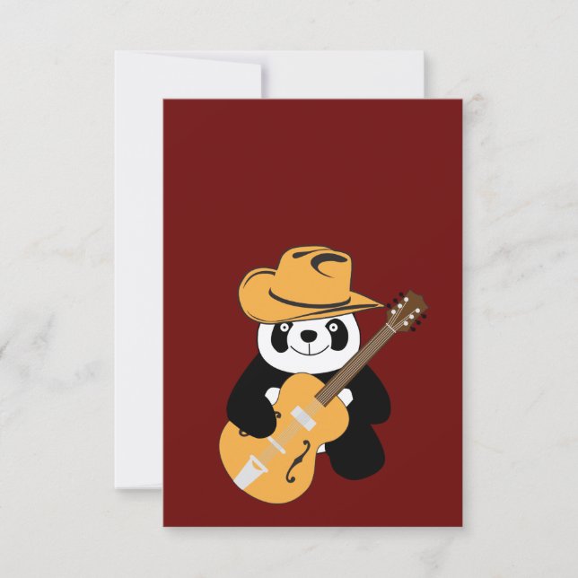 Luspanda med gitarr (Framsida)