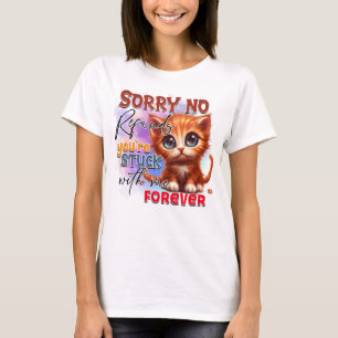 Lussarkakkatt fastsatt i ord art t shirt