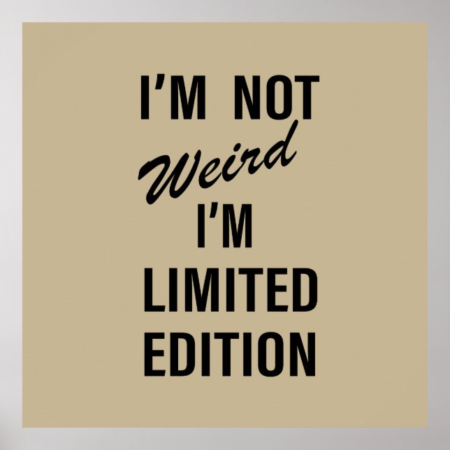 Lussarkastisk ord poster (Framsidan)