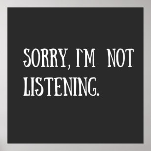 Lussarkastisk ord poster