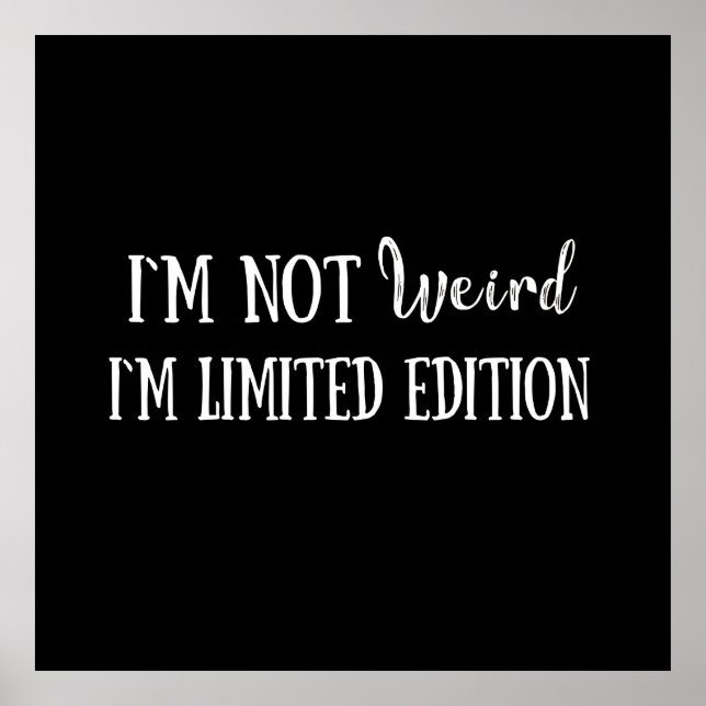 Lussarkastisk ord poster (Framsidan)