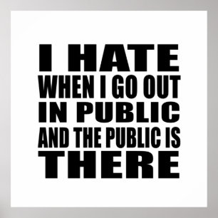 Lussarkastisk ord slogan poster