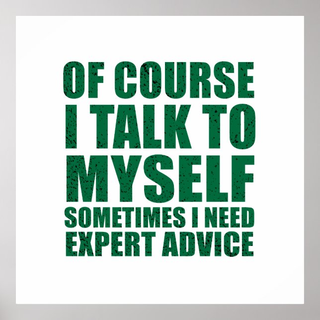 Lussarkastisk slogan humor sarkasm poster (Framsidan)