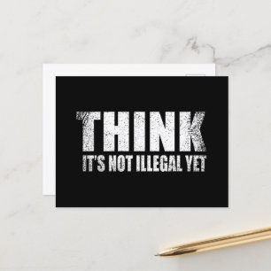 Lussarkastisk slogan vuxen humor sarkasm helg vykort