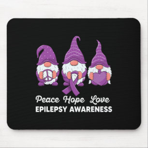 Lussöt Gnomes Peace hope kärlek epilepsy Awarene Musmatta