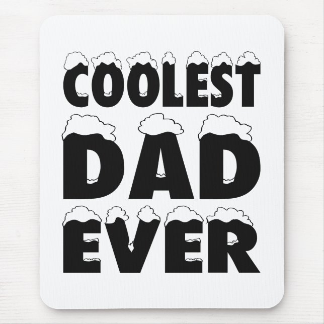 Lusst Coolest Pappa någonsin Fars dag| Musknappen Musmatta (Framsidan)