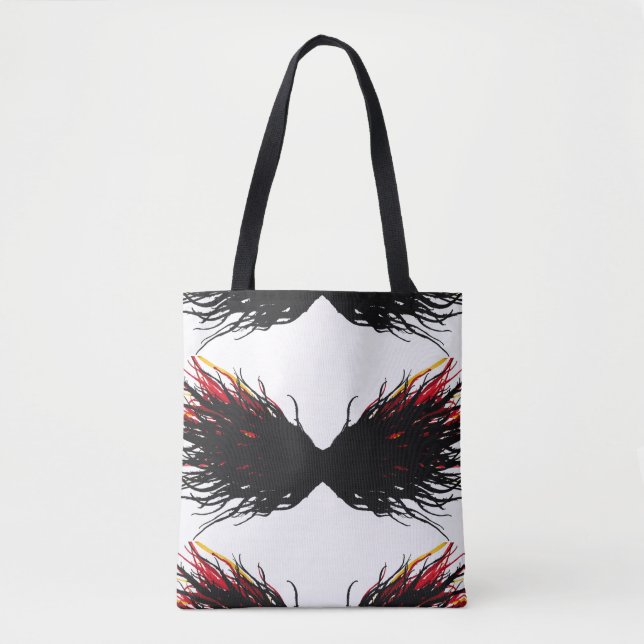 Lust Abstract 7 Deadly Sins Alcohol Ink Art Tygkasse (Framsida)