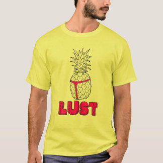Lust för ananas funny TV Parody Vacation Saker T Shirt
